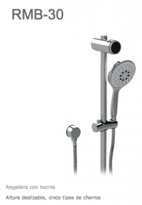 Regadera con bocina Bluetooth RMB-30